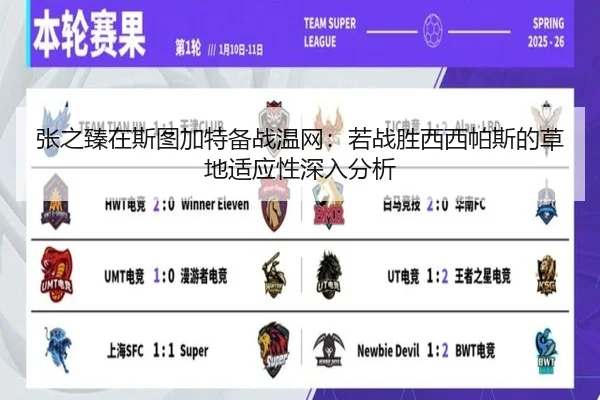 张之臻在斯图加特备战温网：若战胜西西帕斯的草地适应性深入分析